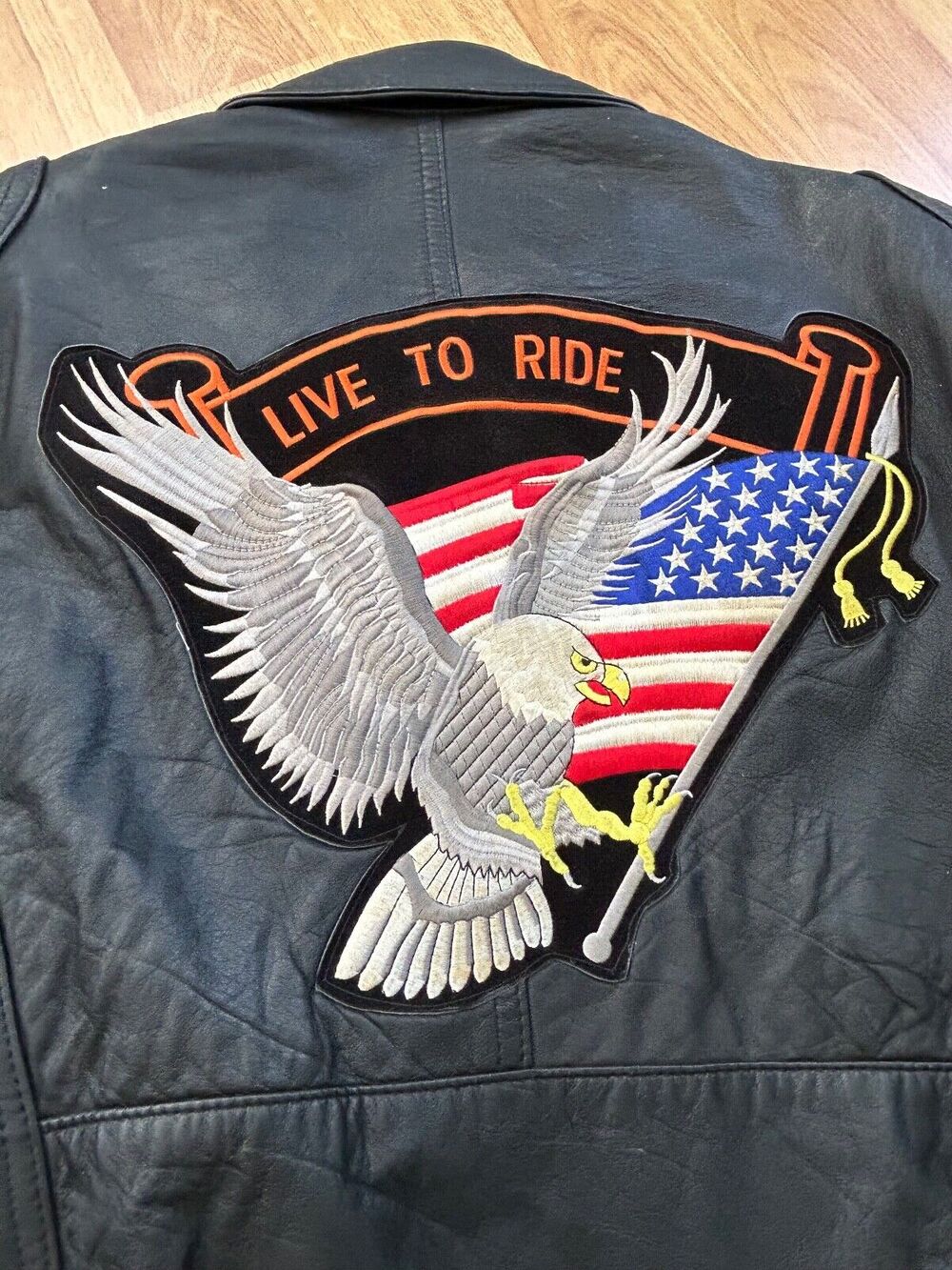 Large Bomber Biker Cafe Racer Vintage Motorcycle Genuine Lamb Leather Jacket
